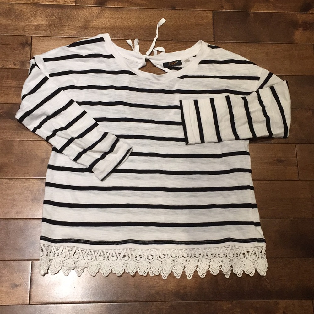 Dex Striped T-shirt- Size M